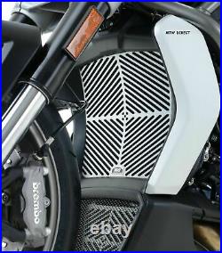 R&G Oil Cooler Guard Ducati Scrambler 2015 OCG0022SI Brushed Aluminium
