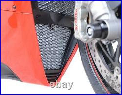 R&G Radiator & Oil Cooler Guard Set For Ducati Panigale V4'18 Black