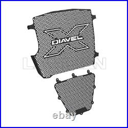 Radiator And Oil Cooler Guard FOR Ducati XDiavel Dark / S / Nera / Black Star