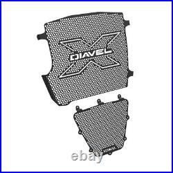 Radiator And Oil Cooler Guard Set For Ducati XDiavel/ S 16-24/Black Star 21-23