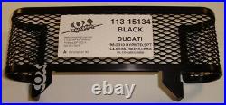 Radiator Guard-DUCATI-Hypermotard/Sport 1000/Paul S black Oil C Guard-113-15134