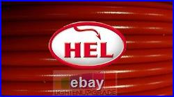 Red Ducati 748 Hel Braided Line Oil Cooler Hose