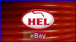 Red Ducati 996 Hel Braided Line Oil Cooler Hose