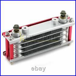 Red Oil Cooler Radiator Fit for 50 70 90 110CC Dirt Pit Bike Racing Motorcycle