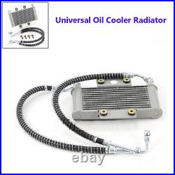 Universal Oil Cooler Radiator For Motorcycle Pit Dirt Bike 150-250CC Engines Kit